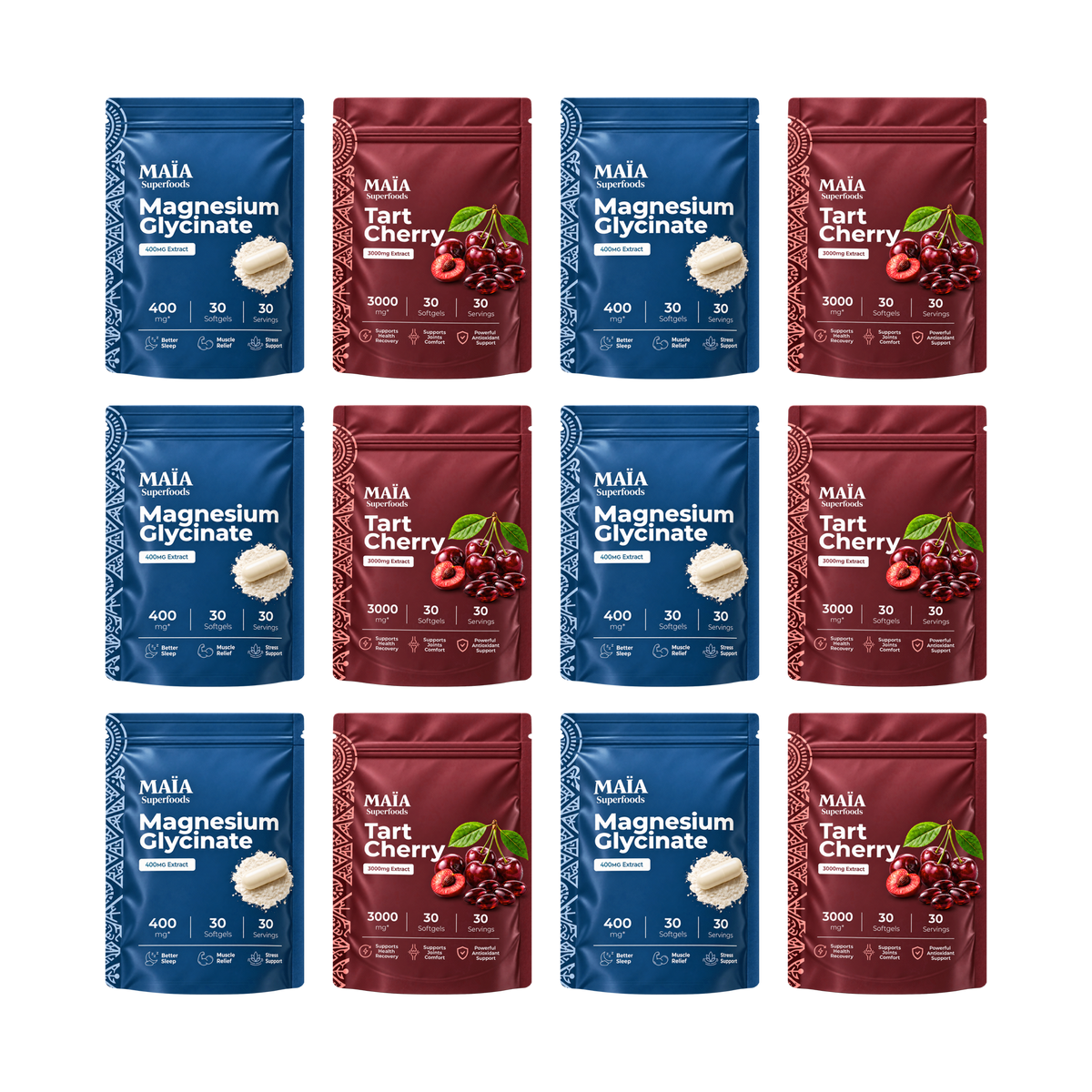 Magnesium + Tart Cherry Bundle 6x