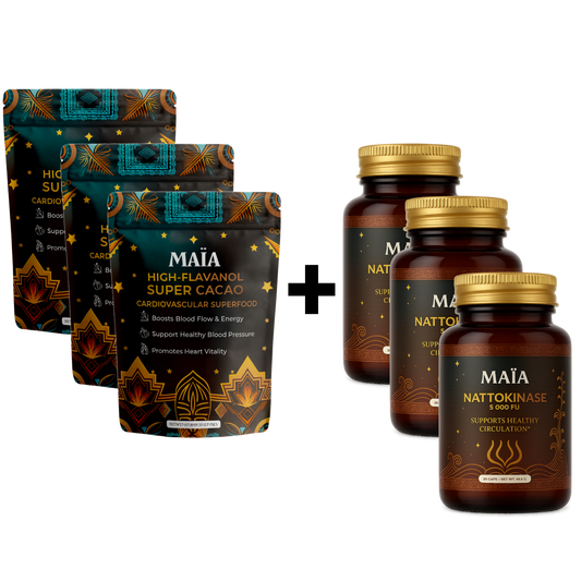 Ceremonial Cacao + Nattokinase Protocol - 3x