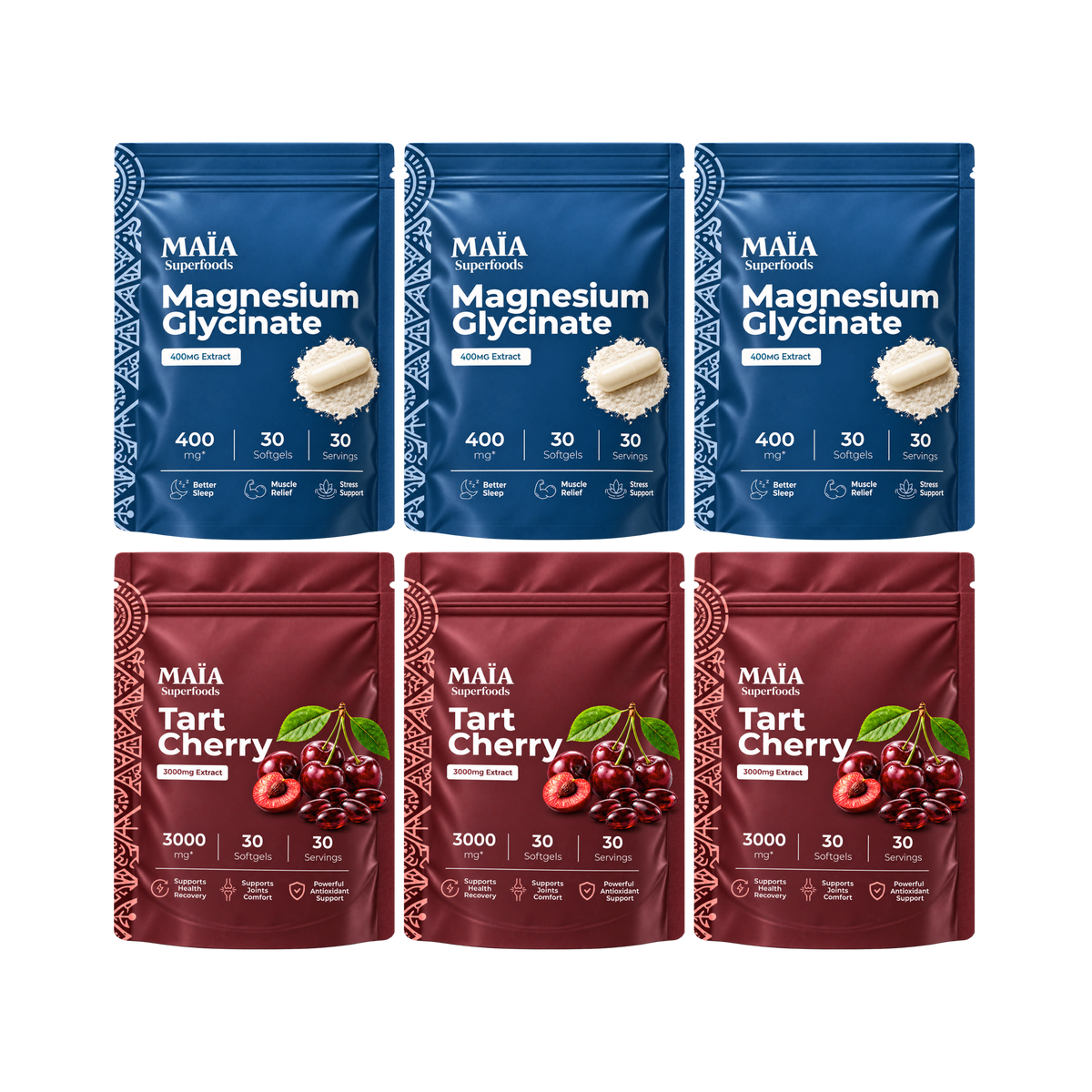 Magnesium + Tart Cherry Bundle 3x