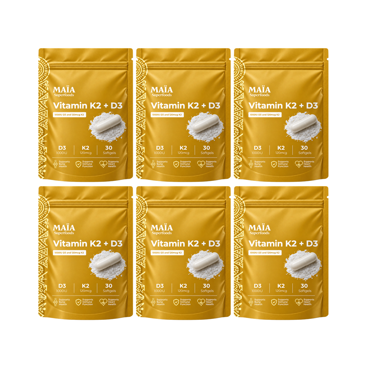 Vitamin D2K3 6x