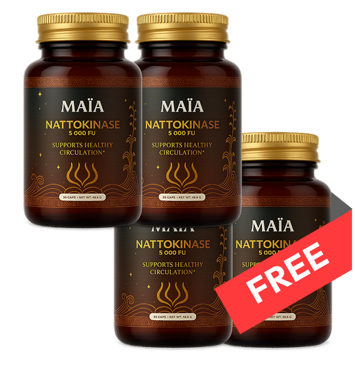 Nattokinase Capsules (Buy 2 Get 2 Free)