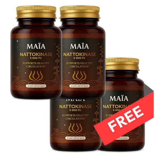 Nattokinase Capsules (Buy 2 Get 2 Free)