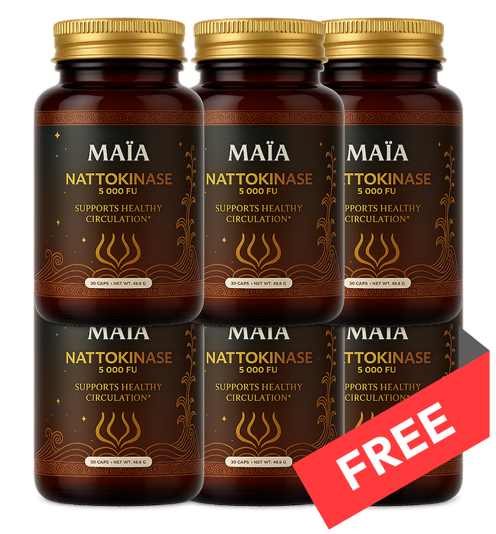 Nattokinase Capsules (Buy 3 Get 3 Free) - Sub