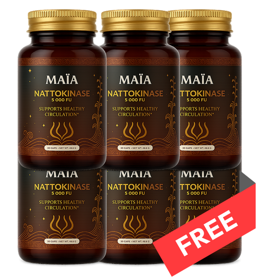 Nattokinase Capsules (Buy 3 Get 3 Free)