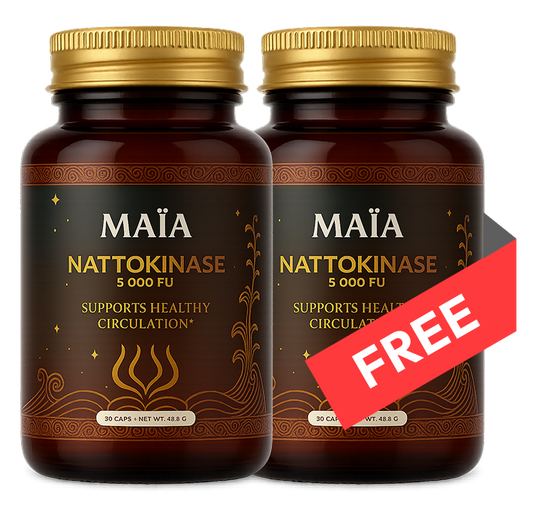 Nattokinase Capsules (Buy 1 Get 1 Free)